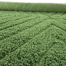 Shaggy szőnyeg - Amberley Natural Cotton Shaggy (zöld)