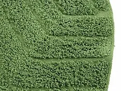 Kerek szőnyeg - Amberley Natural Cotton Shaggy (zöld)