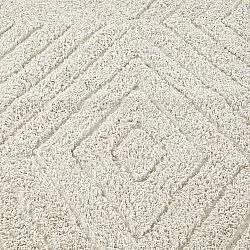 Shaggy szőnyeg - Amberley Natural Cotton Shaggy (piszkosfehér)