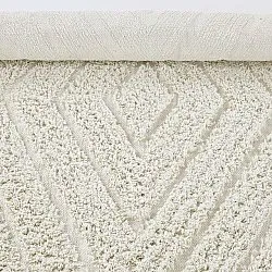 Kerek szőnyeg - Amberley Natural Cotton Shaggy (piszkosfehér)