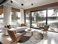 Kerek szőnyeg - Amorgos (cloud)