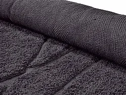 Kerek szőnyeg - Andrea Natural Cotton Shaggy (fekete)