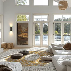 Wilton szőnyeg - Arabella (okker)