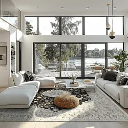 Wilton szőnyeg - Arabella (fekete)