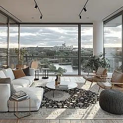 Wilton szőnyeg - Arabella (fekete)