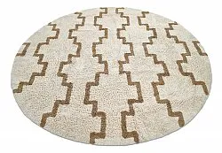 Kerek szőnyeg - Arlon Natural Cotton Shaggy (bézs)