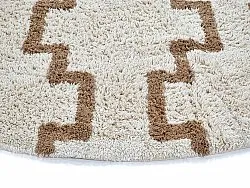 Kerek szőnyeg - Arlon Natural Cotton Shaggy (bézs)