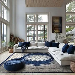 Wilton szőnyeg - Asara (kék)