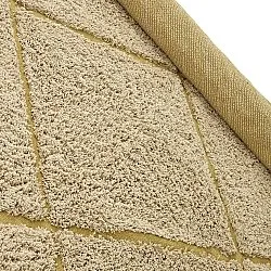 Shaggy szőnyeg - Bellevue Natural Cotton Shaggy (bézs/barna)