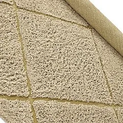 Kerek szőnyeg - Bellevue Natural Cotton Shaggy (bézs/barna)