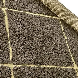 Shaggy szőnyeg - Bellevue Natural Cotton Shaggy (barna/sárga)