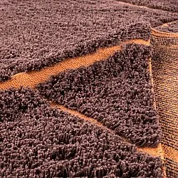 Shaggy szőnyeg - Bellevue Natural Cotton Shaggy (piros/narancs)