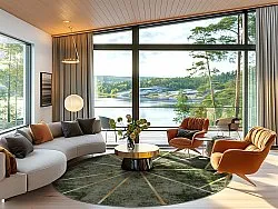 Kerek szőnyeg - Bellizzi (zöld)