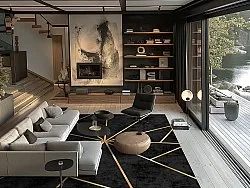 Wilton szőnyeg - Bellizzi (fekete)