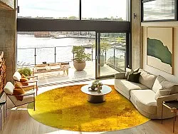 Kerek szőnyeg - Benali (arany)