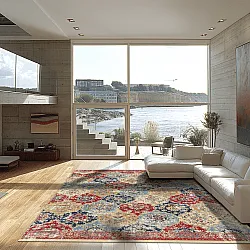 Wilton szőnyeg - Bohemia (piros/többszínű)