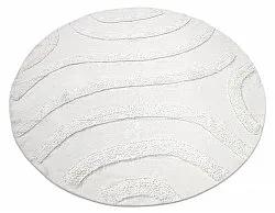 Kerek szőnyeg - Bonnie Natural Cotton Shaggy (offwhite)