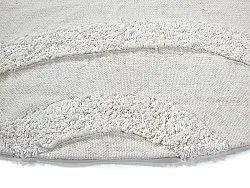 Kerek szőnyeg - Bonnie Natural Cotton Shaggy (offwhite)