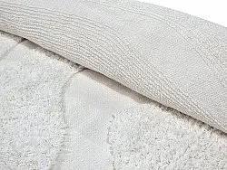 Kerek szőnyeg - Bonnie Natural Cotton Shaggy (offwhite)