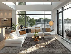 Wilton szőnyeg - Bouhjar (szürke/többszínű)