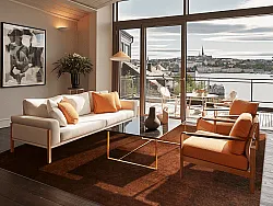 Wilton szőnyeg - Bovera (barna/piros)