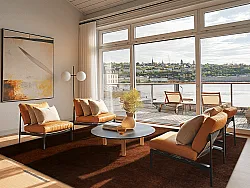 Wilton szőnyeg - Bovera (barna/piros)