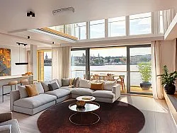 Kerek szőnyeg - Bovera (piros)