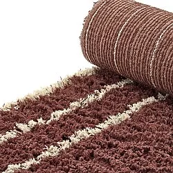 Shaggy szőnyeg - Cataya Natural Cotton Shaggy (barna/bézs)