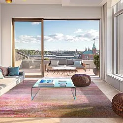 Wilton szőnyeg - Cicoria (rózsaszín/lila)