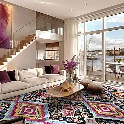 Wilton szőnyeg - Cizre (többszínű)