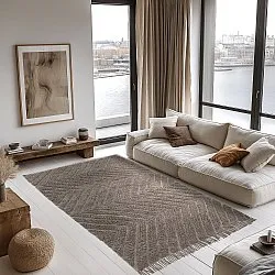 Shaggy szőnyeg - Conara Natural Cotton Shaggy (tópszín)