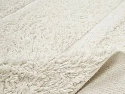 Kerek szőnyeg - Cremona Natural Cotton Shaggy (offwhite)