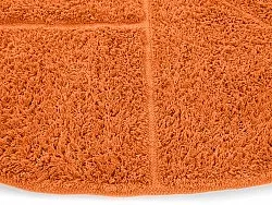 Kerek szőnyeg - Cremona Natural Cotton Shaggy (narancssárga)