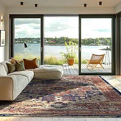 Wilton szőnyeg - Darnah (piros/többszínű)