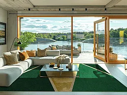 Wilton szőnyeg - Dolly (zöld/Arany)