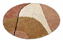 Kerek szőnyeg - Donostia Natural Cotton Shaggy (többszínű)