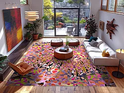 Wilton szőnyeg - Dottie (rózsaszín/multi)