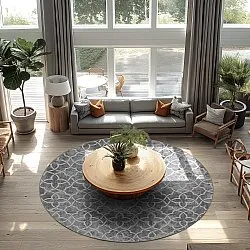 Kerek szőnyeg - Draham (szürke)