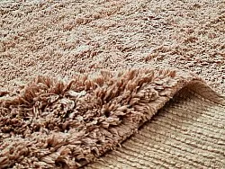 Kerek szőnyeg - Ebba Natural Cotton Shaggy (barna)