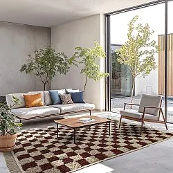 Shaggy szőnyeg - Elsey Natural Cotton Shaggy (bézs/barna)