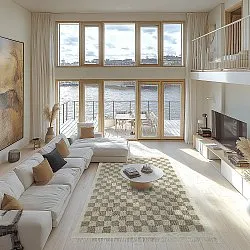 Shaggy szőnyeg - Elsey Natural Cotton Shaggy (krém/homok)