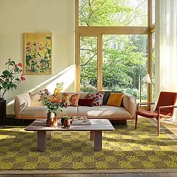 Shaggy szőnyeg - Elsey Natural Cotton Shaggy (sárga/bézs)