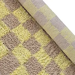 Shaggy szőnyeg - Elsey Natural Cotton Shaggy (sárga/bézs)