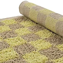 Shaggy szőnyeg - Elsey Natural Cotton Shaggy (sárga/bézs)