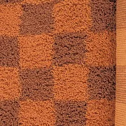 Shaggy szőnyeg - Elsey Natural Cotton Shaggy (narancs/piros)