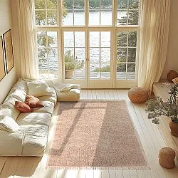 Shaggy szőnyeg - Elsey Natural Cotton Shaggy (rózsaszín/narancs)