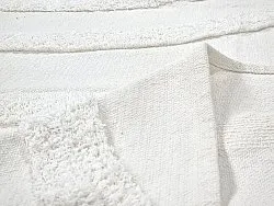 Kerek szőnyeg - Emilia Natural Cotton Shaggy (offwhite)