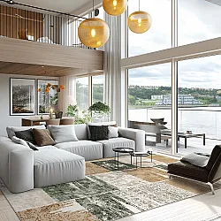 Wilton szőnyeg - Ephesus (zöld)