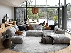 Kerek szőnyeg - Esperia (szürke)