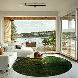 Kerek szőnyeg - Estrada (zöld)